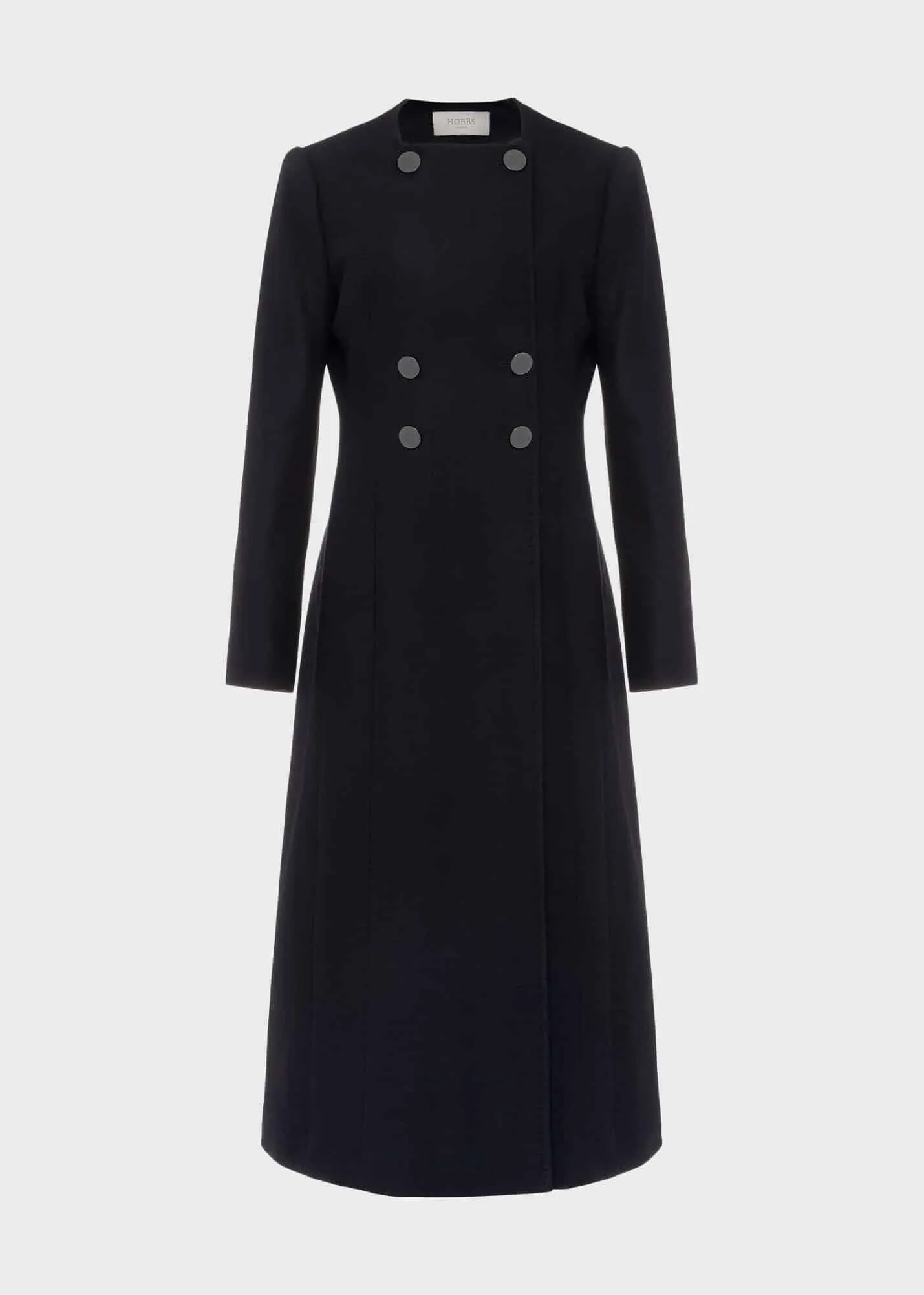 Lalena Wool Blend Coat 