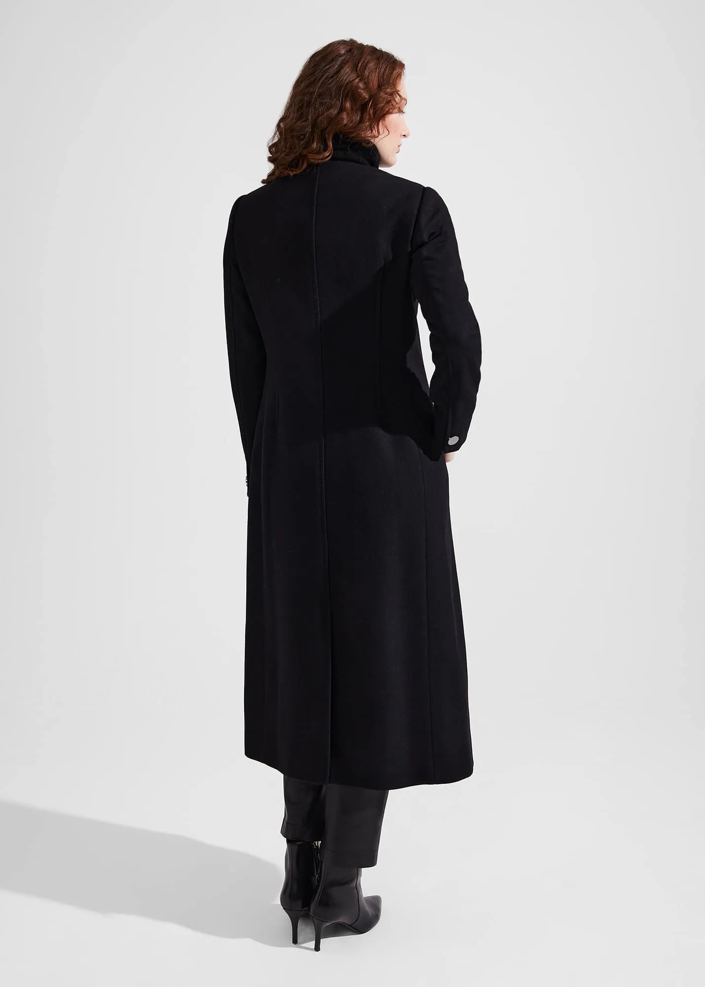 Lalena Wool Blend Coat 