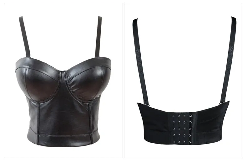 Leather Babe Bustier