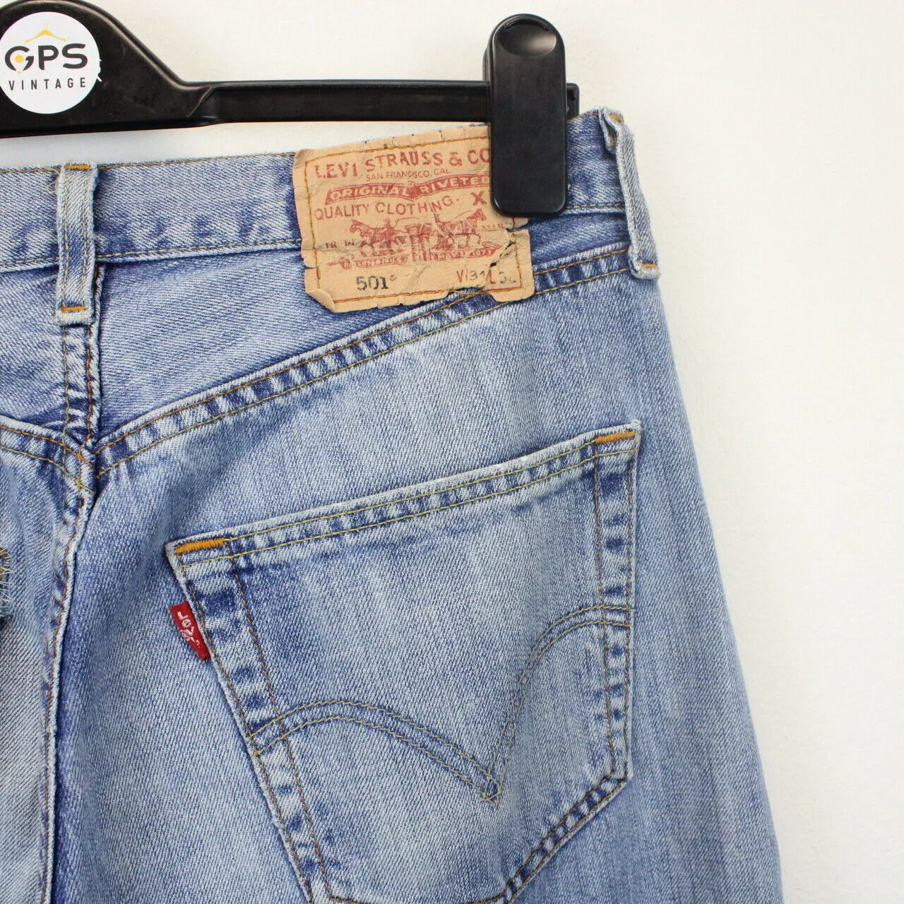 LEVIS 501 Jeans Light Blue | W31 L32