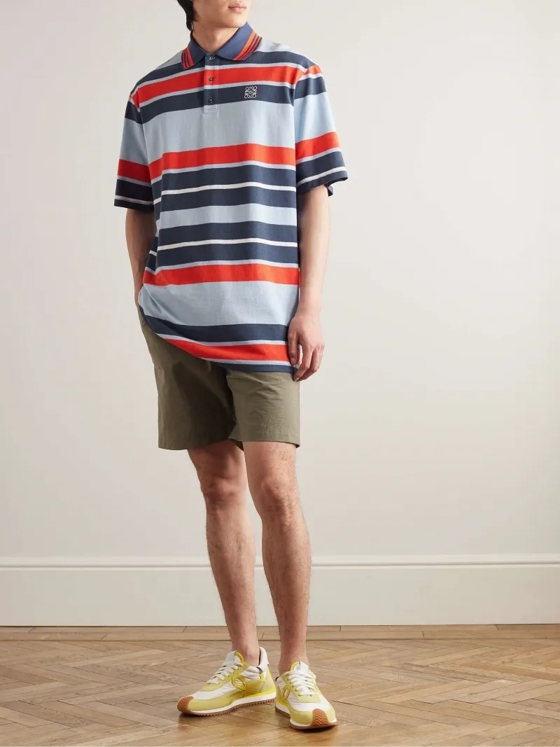 LOEWE  |Oversized fit Polo in cotton and linen