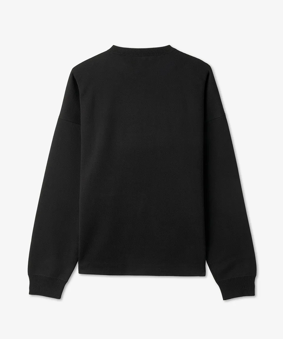 LOEWE  |Street Style Long Sleeves Plain Logo Luxury