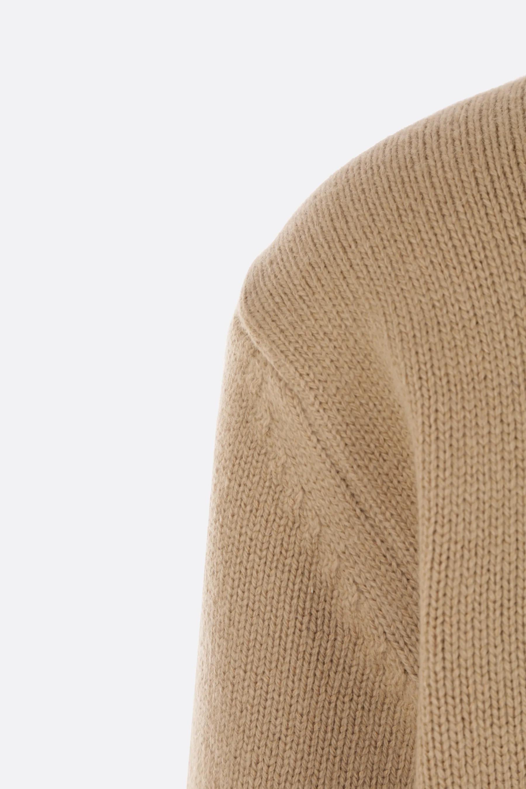 Maison Margiela  |Crew Neck Wool Linen Long Sleeves Plain Cotton Designers