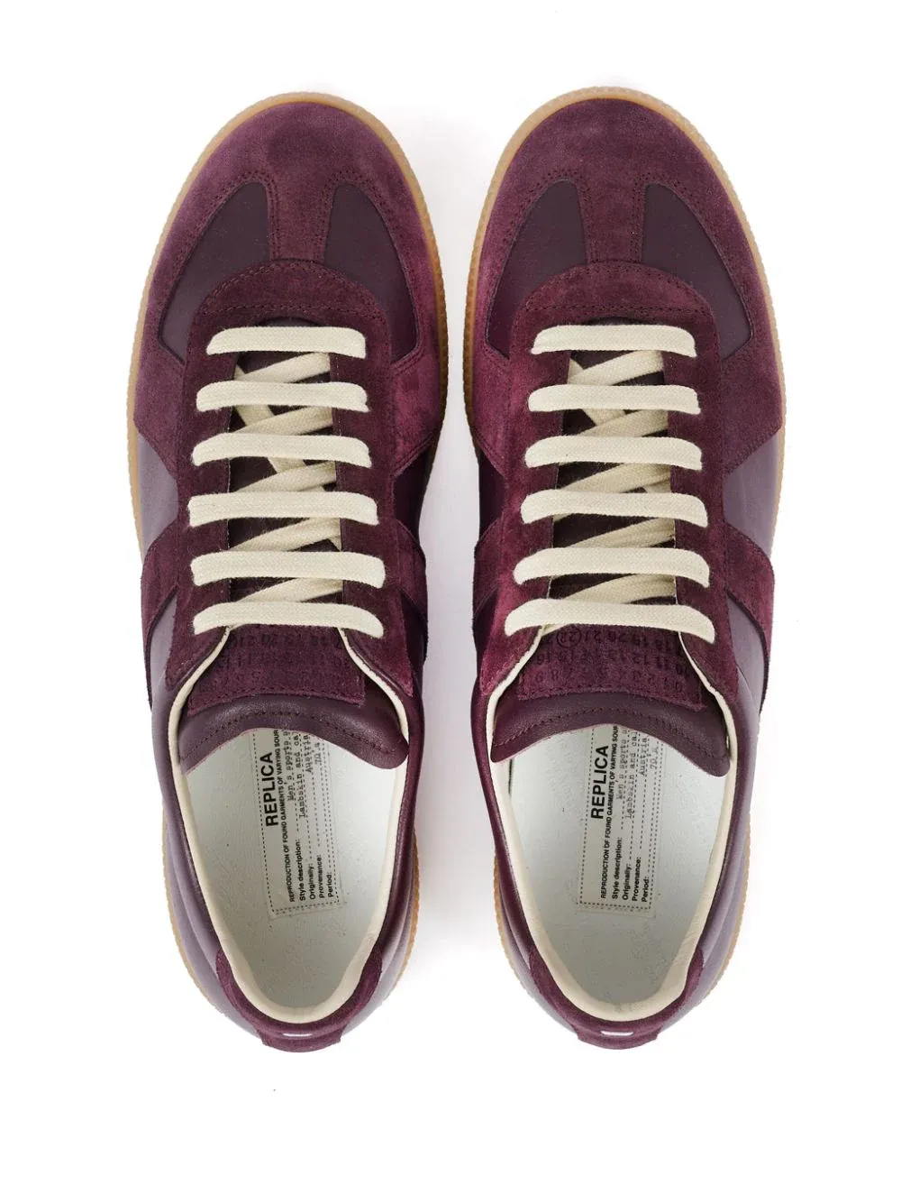 MAISON MARGIELA - Replica Sneaker in Burgundy