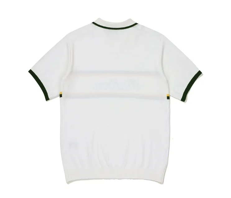 Malbon Golf  |Street Style Plain Short Sleeves Logo Sweaters