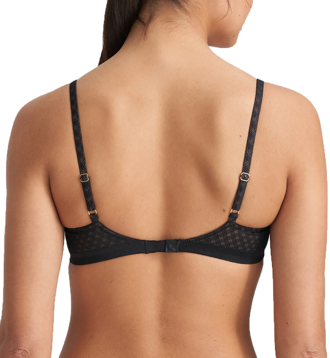 Marie Jo Channing Balcony Padded Underwire Bra (0122249) - Black