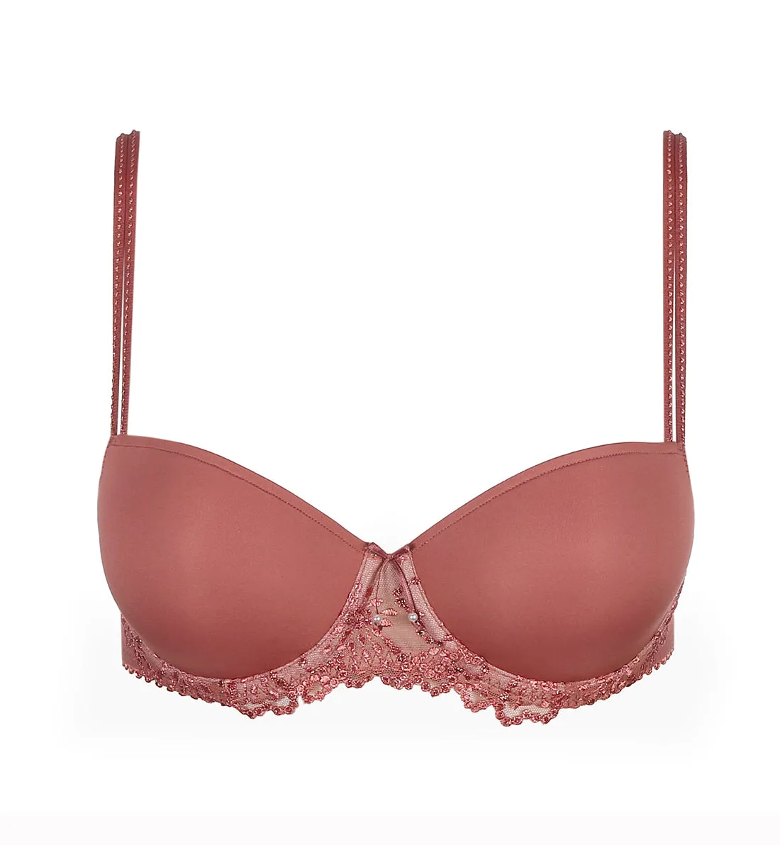 Marie Jo Jane Balcony Padded Underwire Bra (0101339) - Red Copper