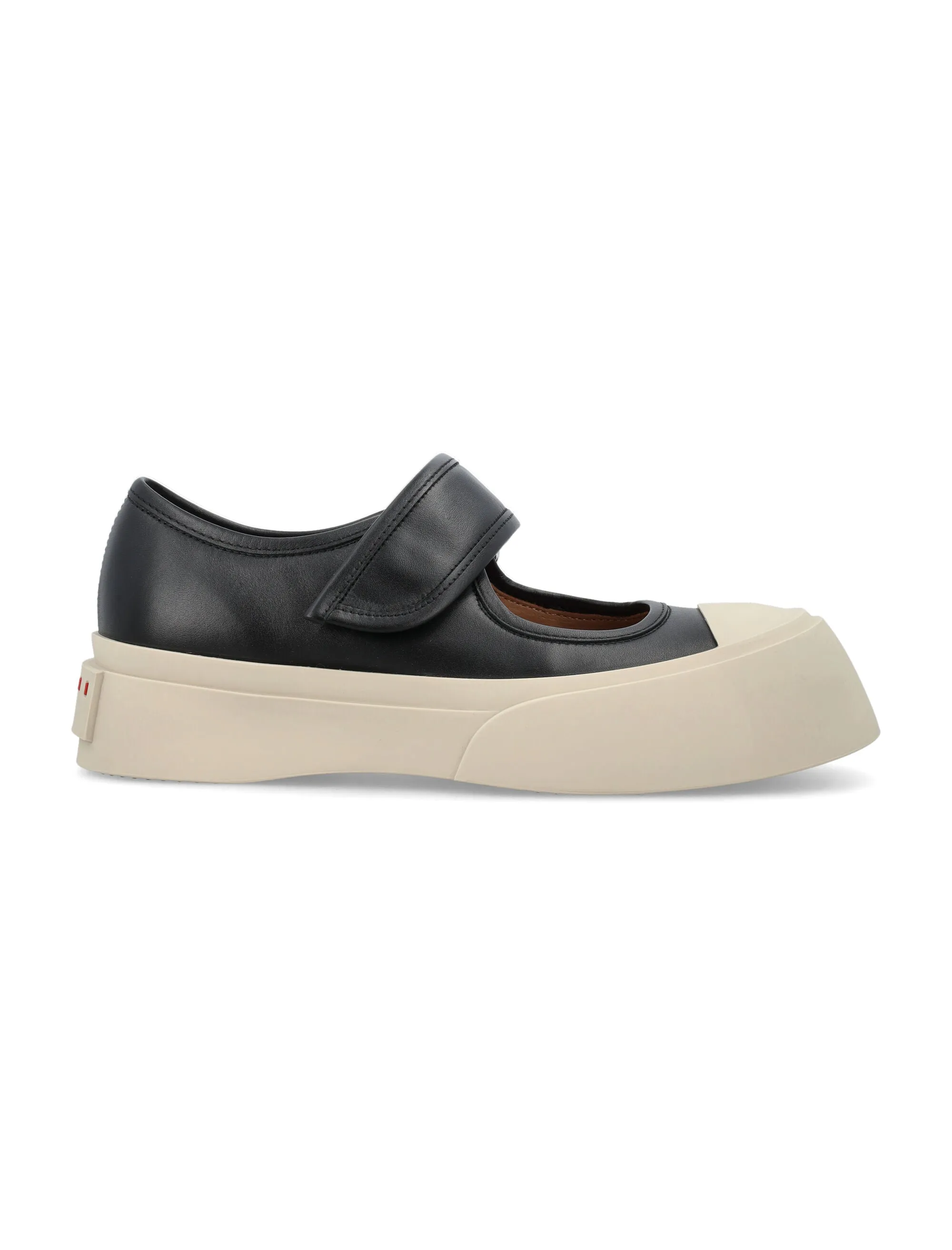 MARNI Chic Pablo Maryjane Leather Sneakers