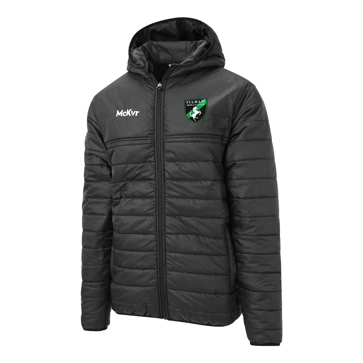 Mc Keever Fulham Irish GAA Core 22 Puffa Jacket - Youth - Black