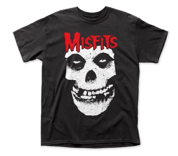 Misfits Red Logo Skull