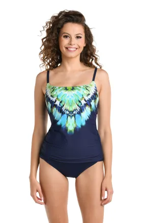 Monarch Seas Underwire Lingerie Strap Tankini Top