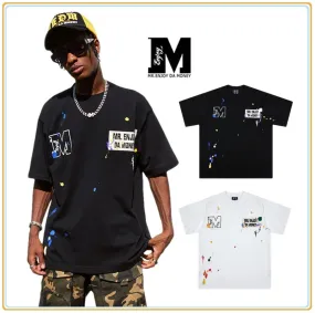 MR. ENJOY DA MONEY  |Unisex Street Style Short Sleeves Logo T-Shirts