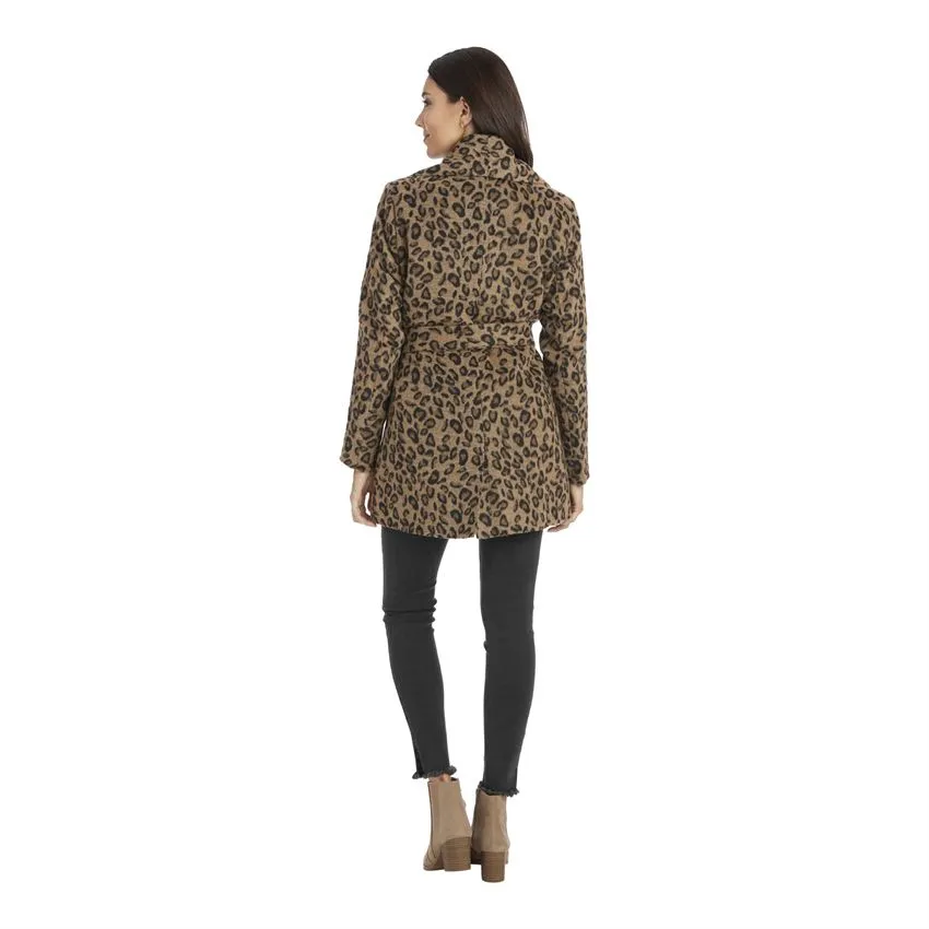 Mudpie Albany Leopard Coat