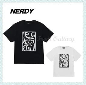 NERDY  |Unisex Street Style Short Sleeves Logo T-Shirts