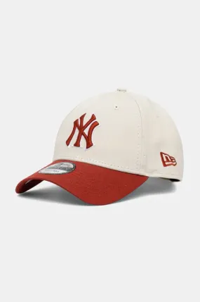 New Era cotton baseball cap WORLD SERIES 9FORTY® NEW YORK YANKEES red color with an application 60565352