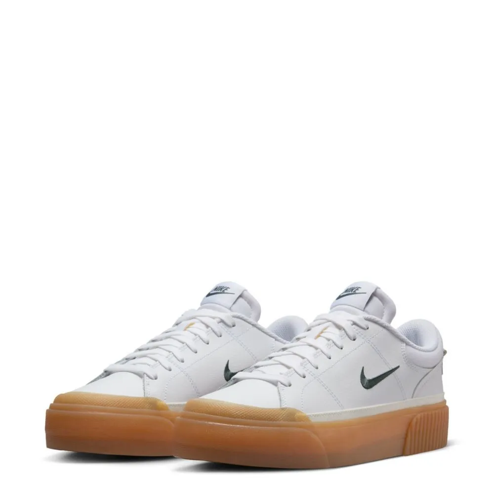 NIKE  WOMENS COURT LEGACY LIFT SNEAKER