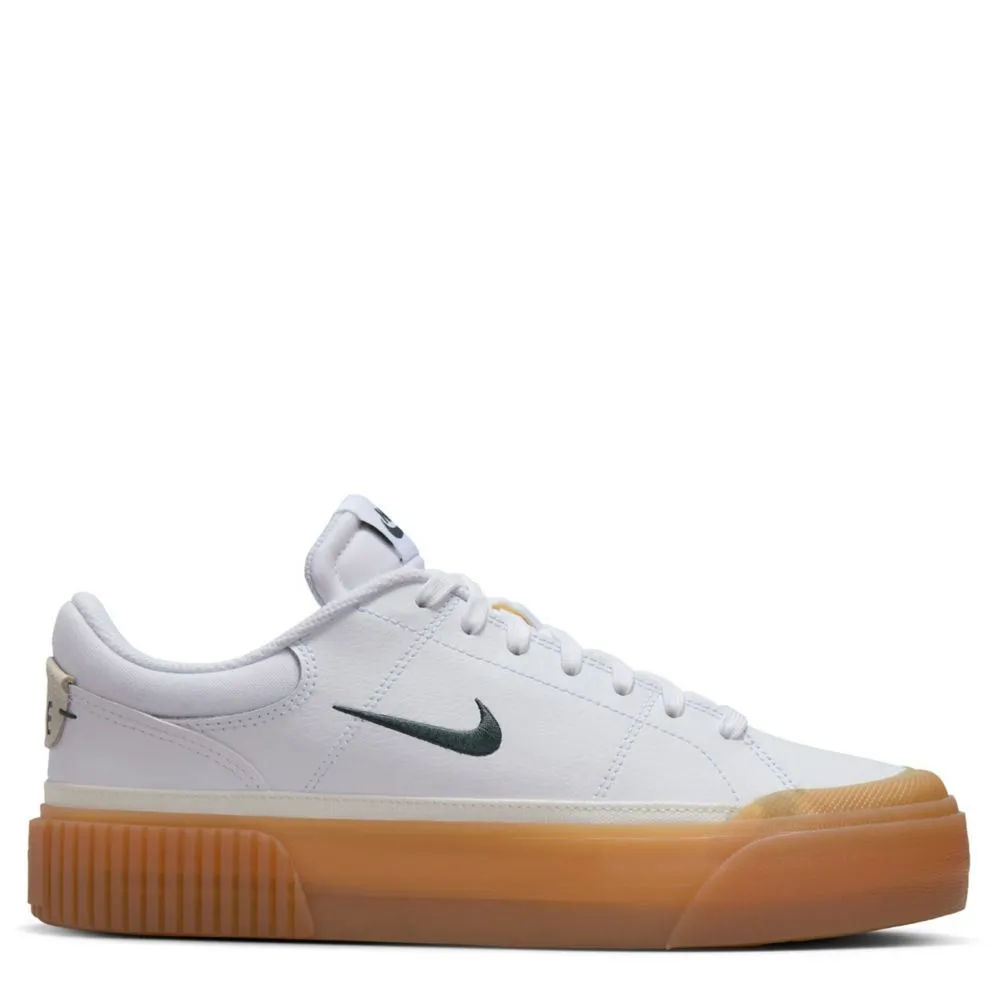 NIKE  WOMENS COURT LEGACY LIFT SNEAKER