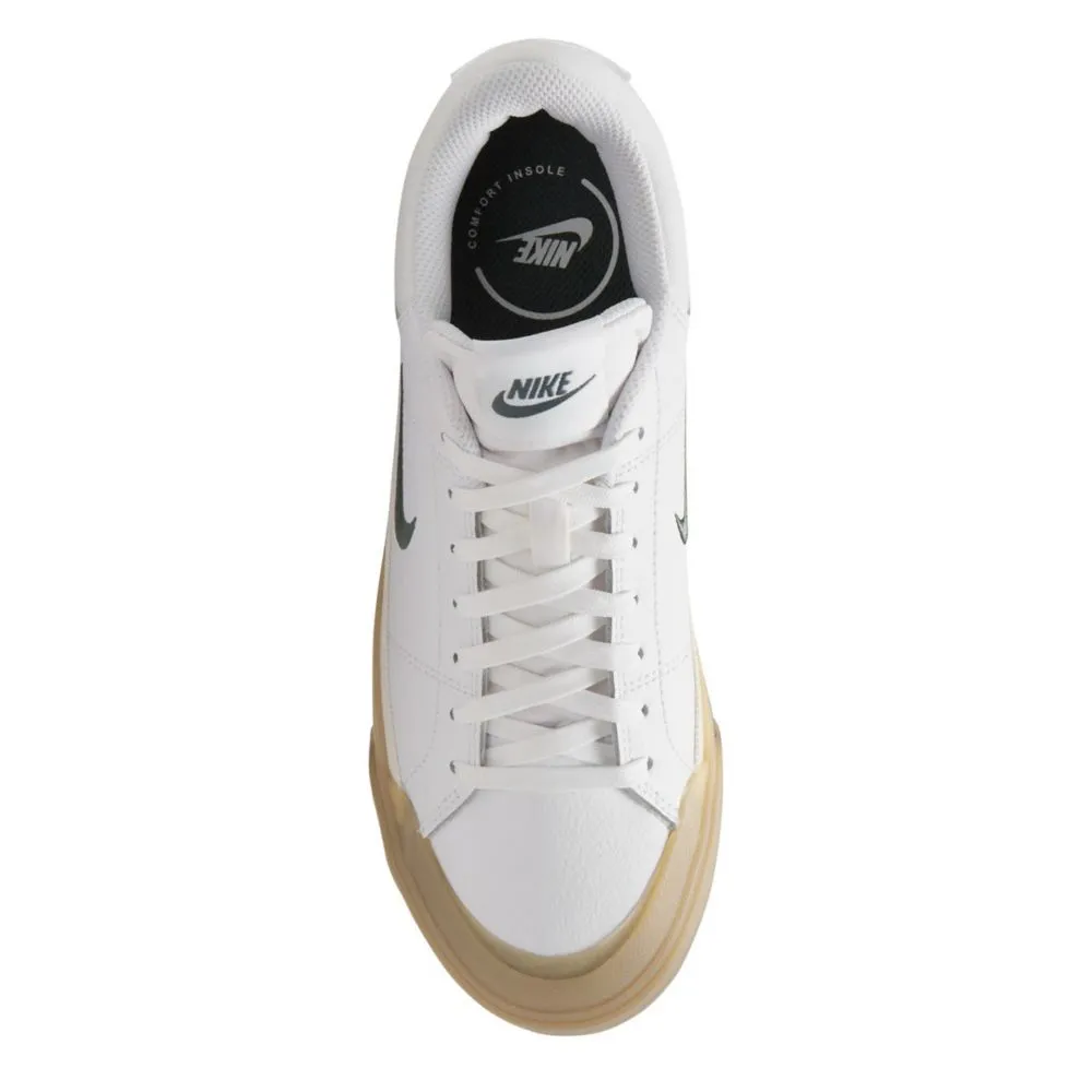 NIKE  WOMENS COURT LEGACY LIFT SNEAKER