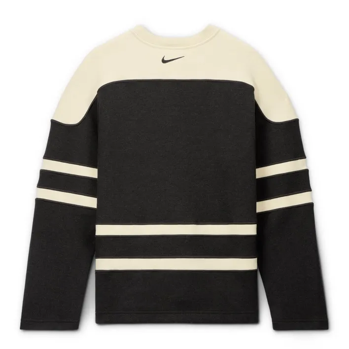 Nike  |Wool Street Style Collaboration Long Sleeves Logo Sweaters