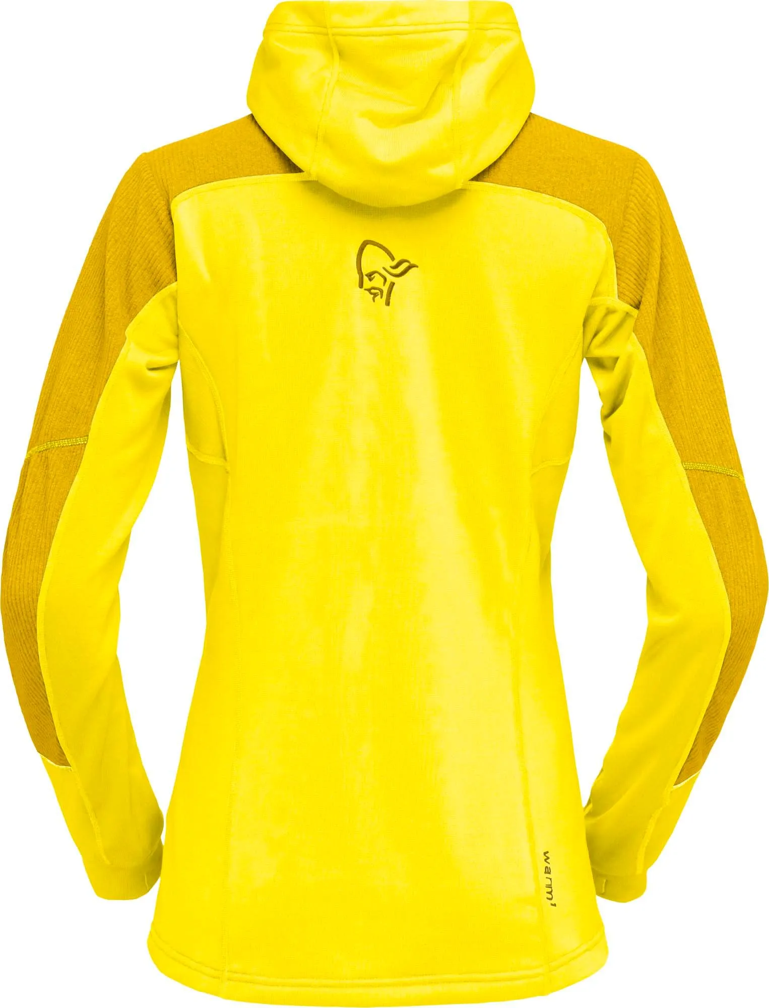 Norrøna Women's Lofoten Thermal Pro Hood Blazing Yellow/Sulphur | Buy Norrøna Women's Lofoten Thermal Pro Hood Blazing