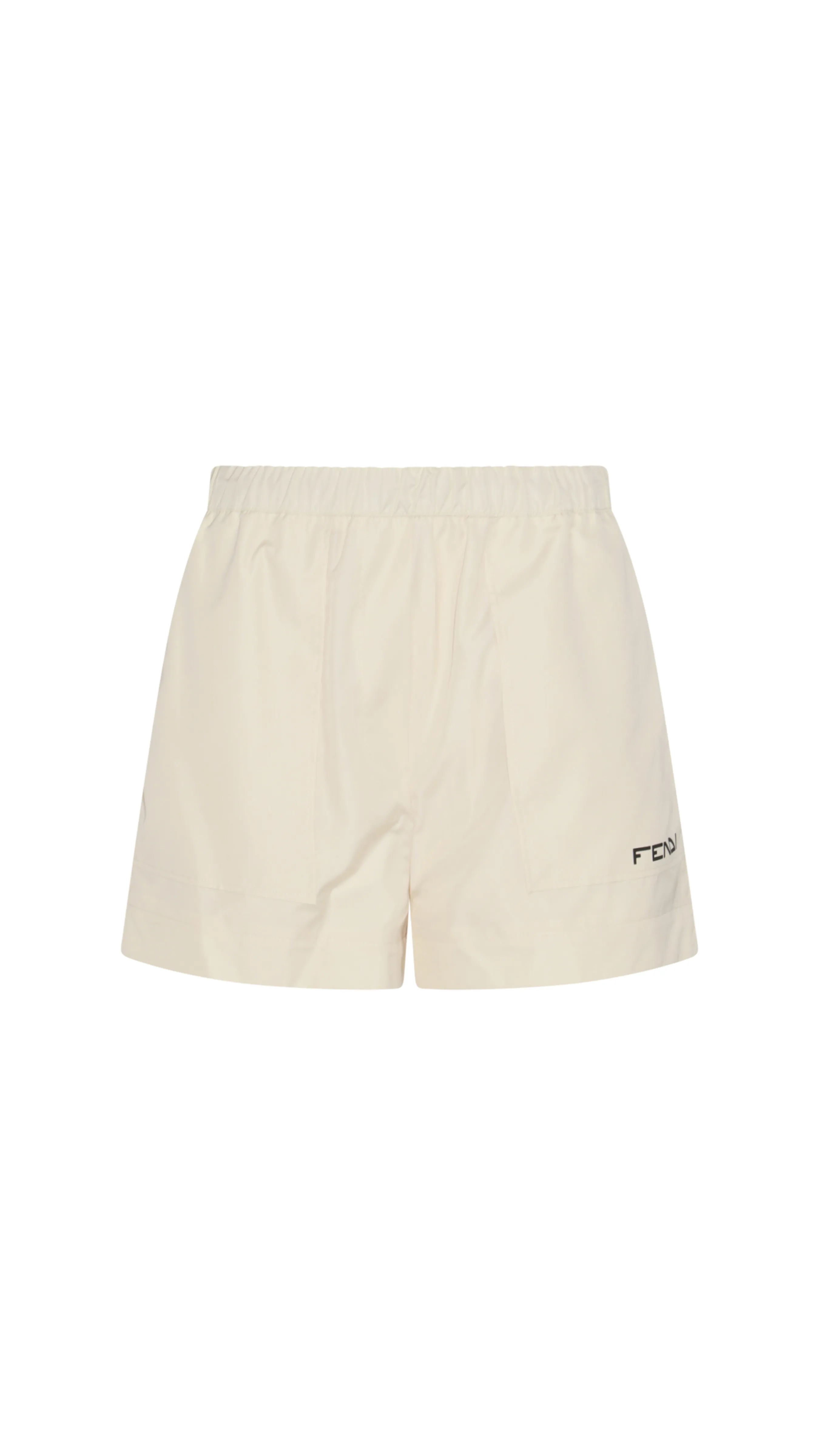 Nylon Shorts - Cream