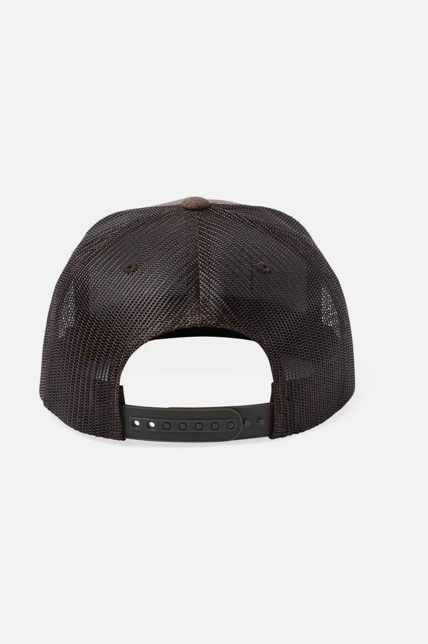 Palmer Proper MP Trucker Hat - Dark Earth/Dark Earth