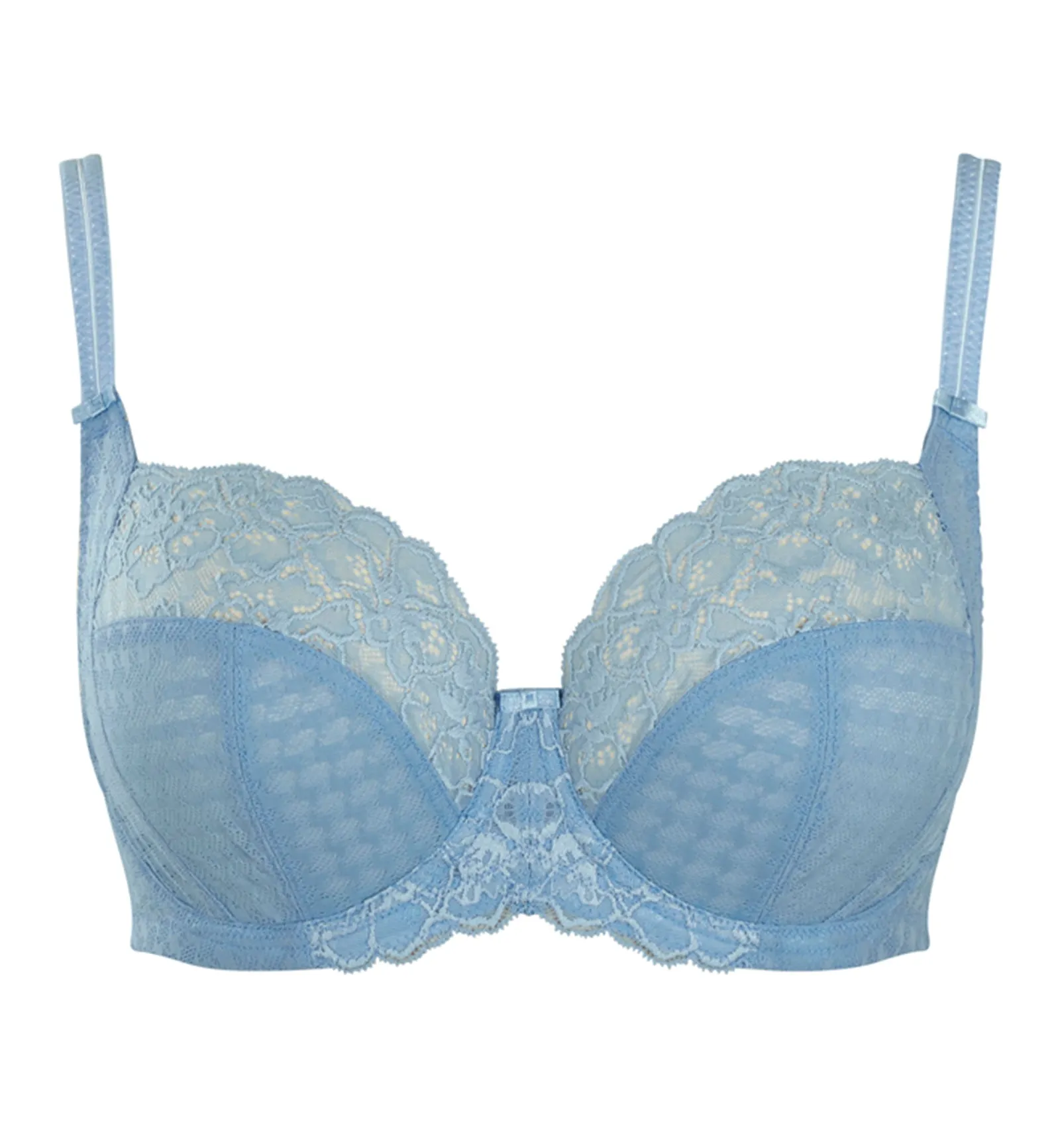 Panache Envy Balcony Underwire Bra (7285) - Sky Blue