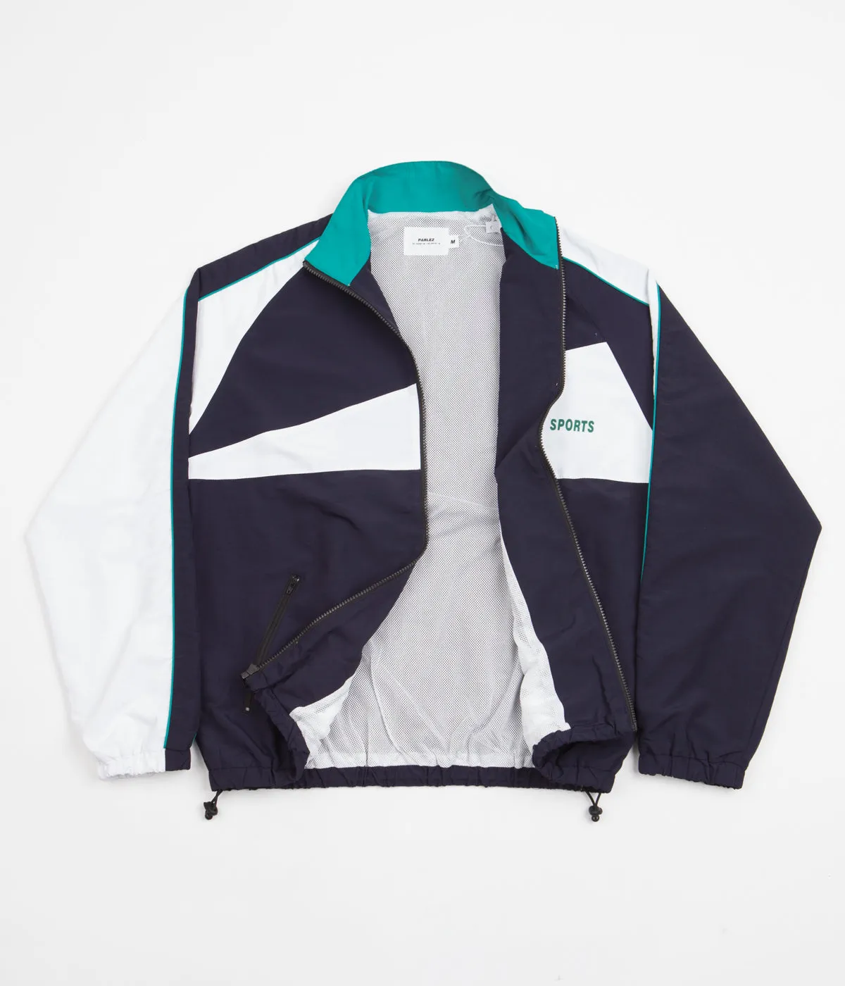 Parlez Leeward Track Jacket - Navy