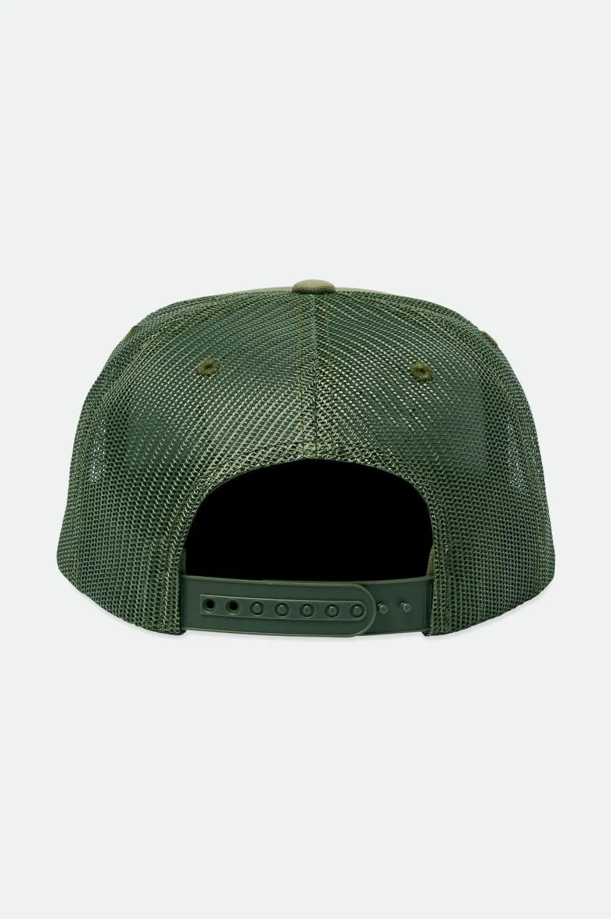 Peace Shield MP Trucker Hat - Olive Surplus/Olive Surplus