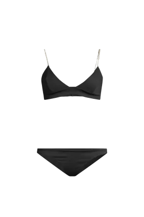 Pearl Bikini in Black - Bottom