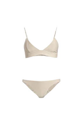 Pearl Bikini in White Gold - Bottom