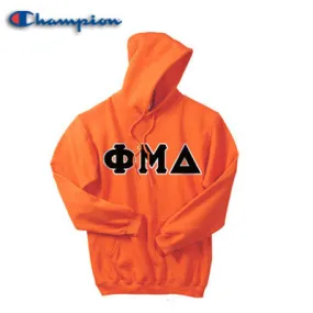 Phi Mu Delta Champion Powerblend Hoodie - S700 - TWILL