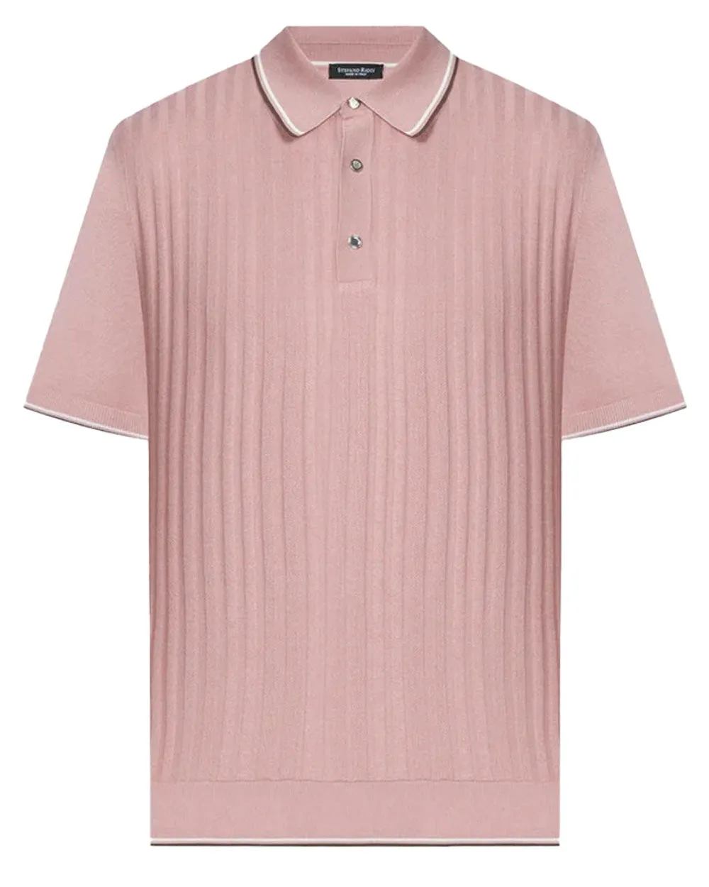 Pink Knit Polo