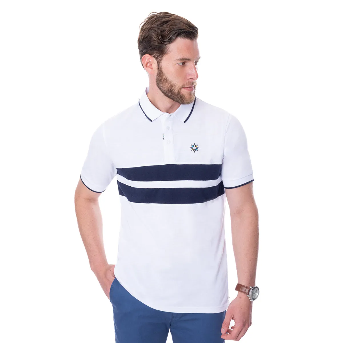 Playera Polo Beige Vermonti