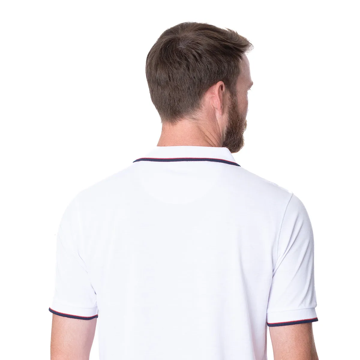 Playera Polo Blanca Vermonti