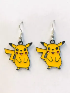 Pokemon Earrings Enamel Earring Anime Earrings