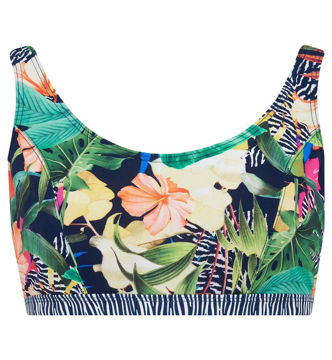 Pour Moi Havana Breeze Underwire Cami Swim Top (13401) - Tropical