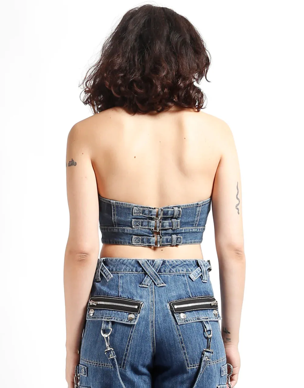 Power Halter Blue Denim