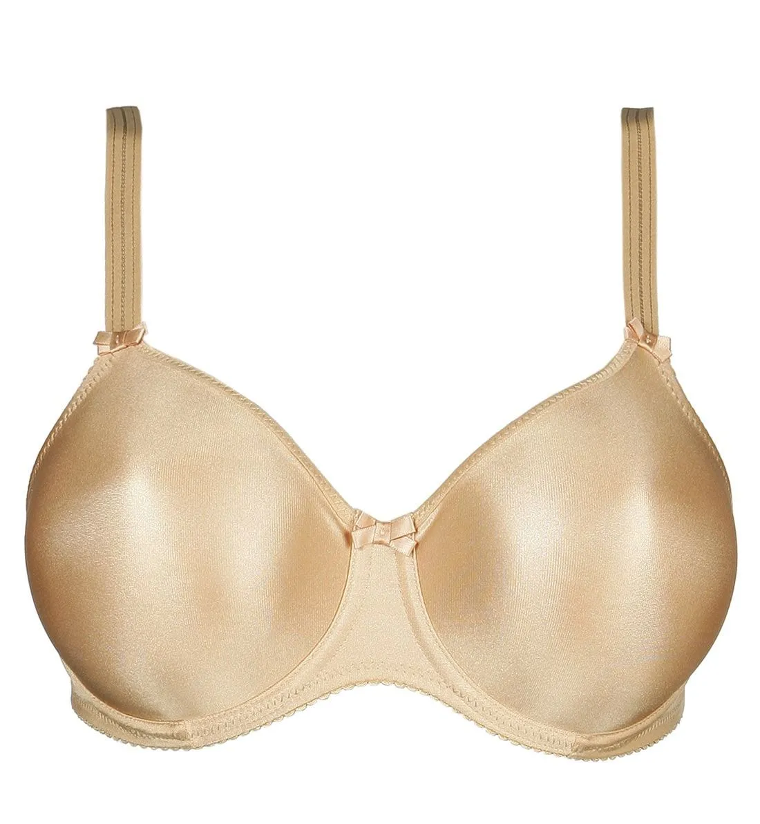 PrimaDonna Satin Seamless Underwire Bra (0161330) - Cognac