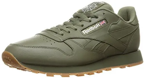 Reebok Men's CL Lthr Gum CU Fashion Sneaker