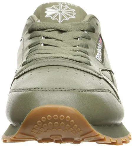 Reebok Men's CL Lthr Gum CU Fashion Sneaker