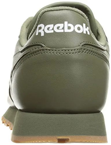 Reebok Men's CL Lthr Gum CU Fashion Sneaker