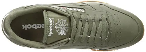 Reebok Men's CL Lthr Gum CU Fashion Sneaker