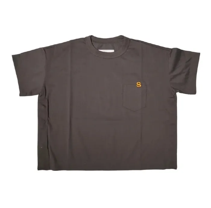 sacai  |Unisex U-Neck Plain Cotton Short Sleeves Logo Designers