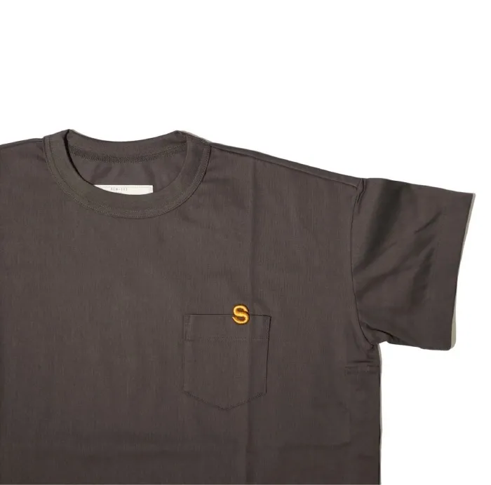 sacai  |Unisex U-Neck Plain Cotton Short Sleeves Logo Designers