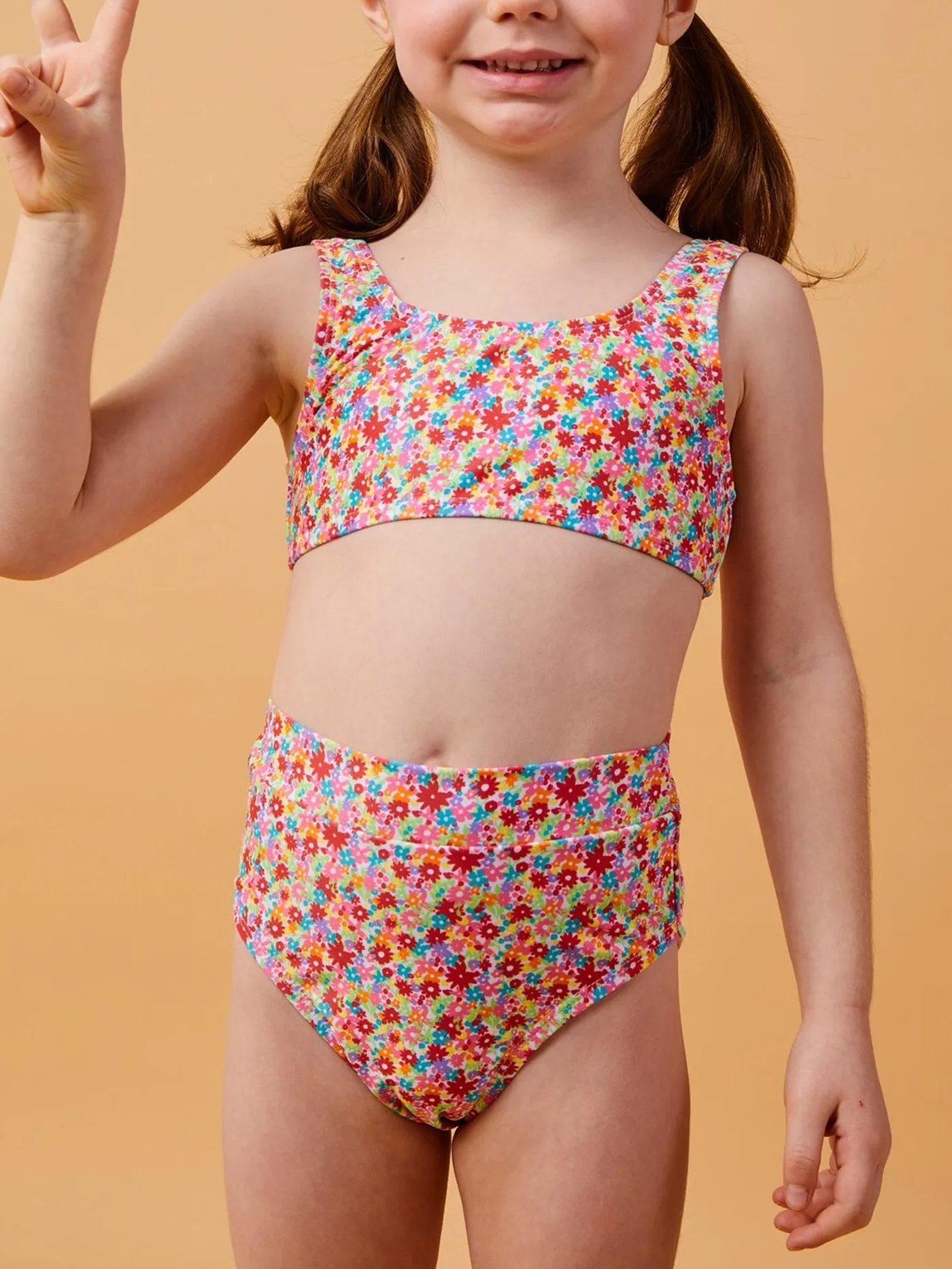 Saint-Martin Genevieve Bikini Set (Girls 2-7)