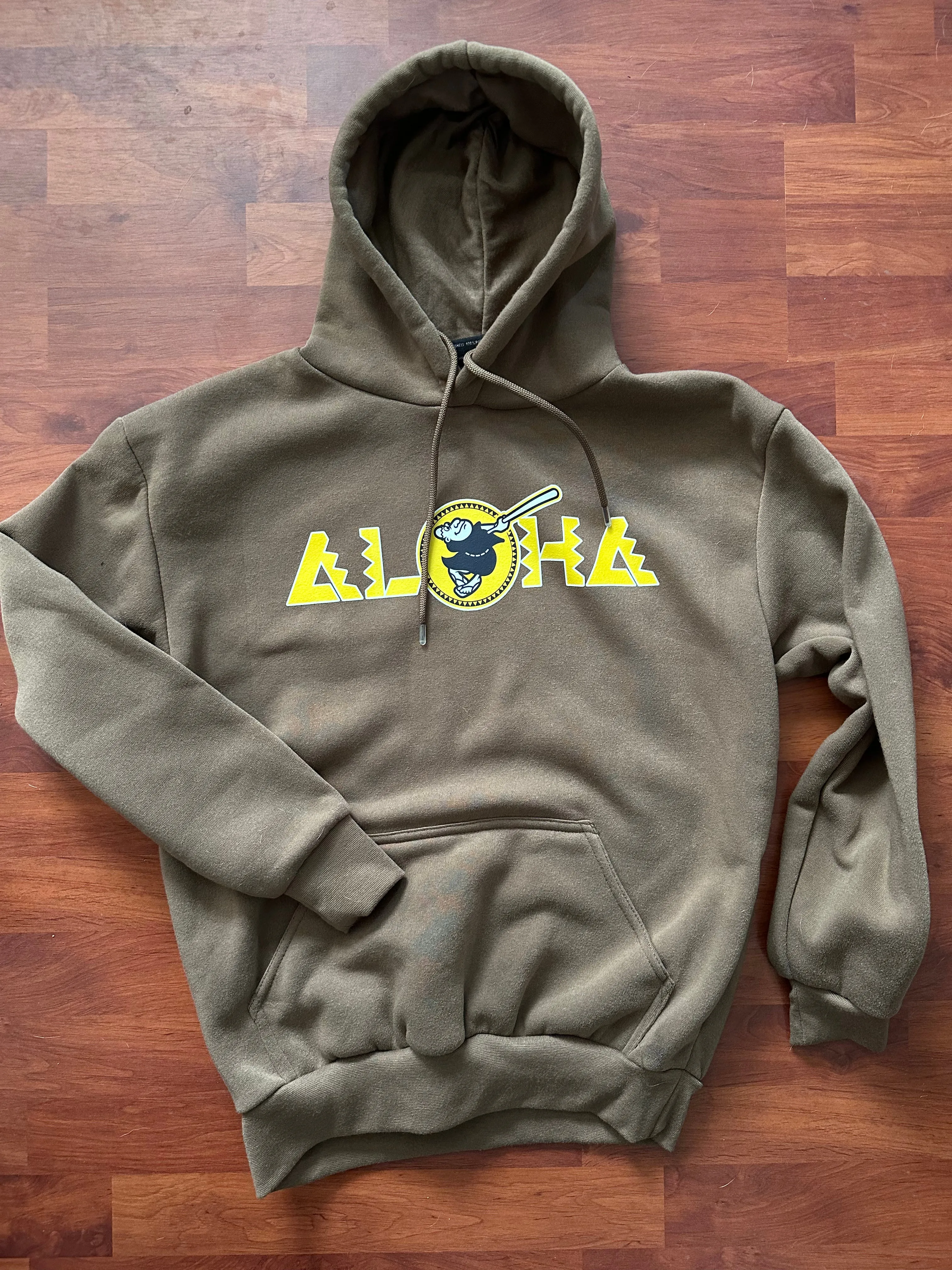 San Diego Aloha Hoody Brown