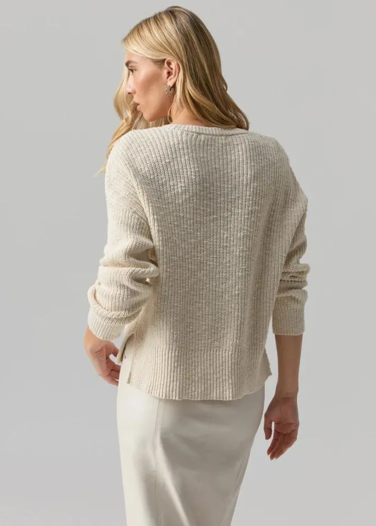 Sanctuary Scoop Neck Sweater - Eco Natural ***FINAL SALE***