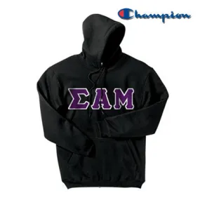 Sigma Alpha Mu Champion Powerblend Hoodie - S700 - TWILL