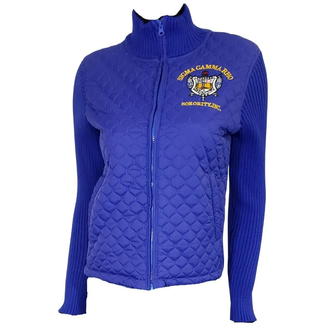 Sigma  Gamma RHO Sweater Jacket